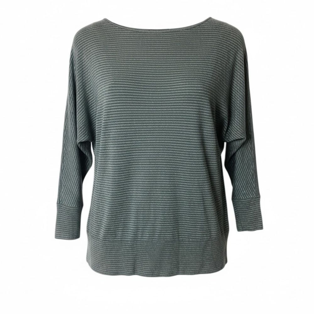 ‎Kenneth Cole Striped Lightweight Crewneck Shirt